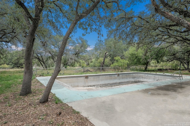 view of pool