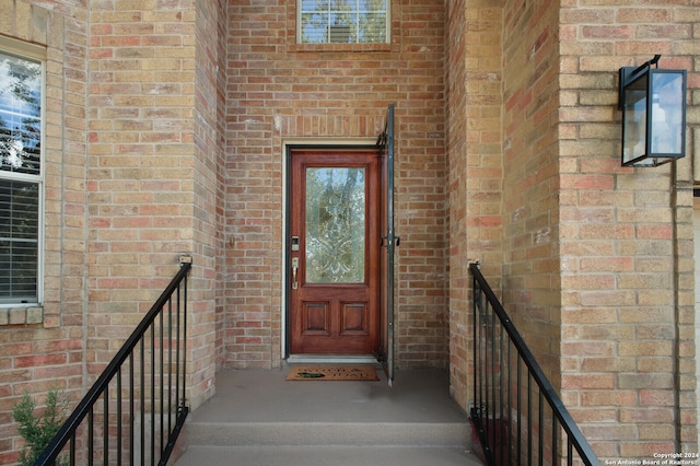 view of entrance to property