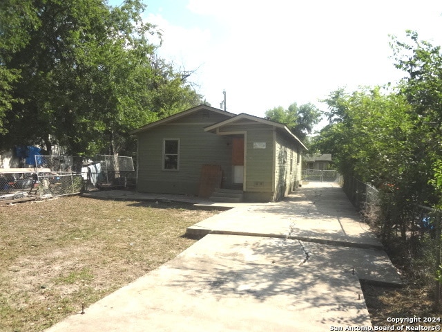 view of rear view of house