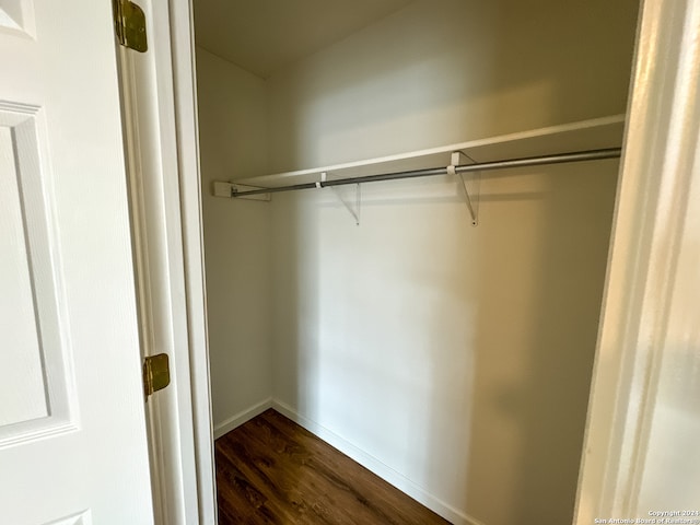 view of closet