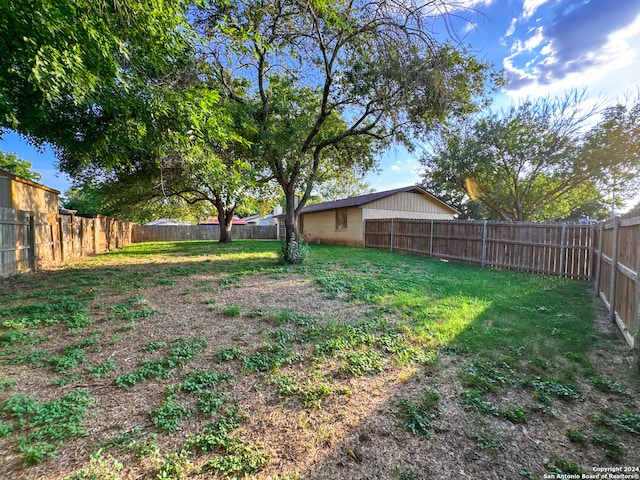 view of yard