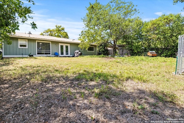 view of yard