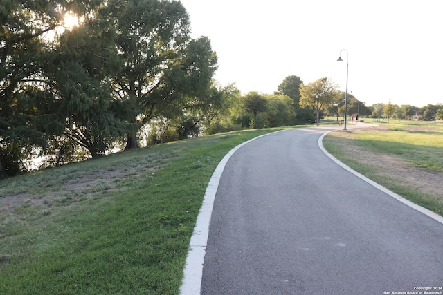 view of road