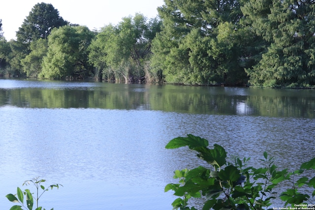 view of water feature