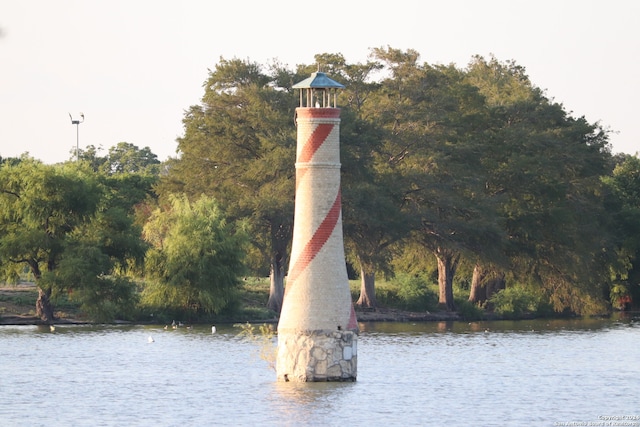 view of water feature