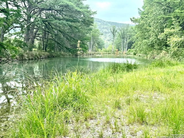 view of water feature