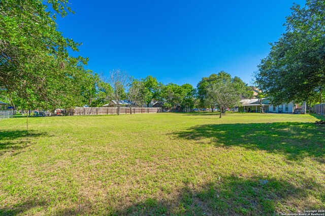 view of yard