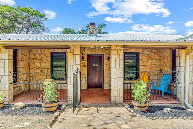 view of property entrance