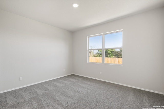 unfurnished room featuring carpet flooring