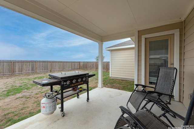 view of patio