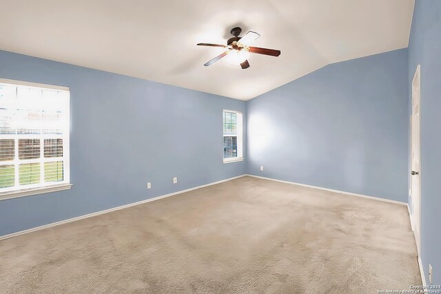 full bathroom featuring vanity, plus walk in shower, tile patterned flooring, and toilet