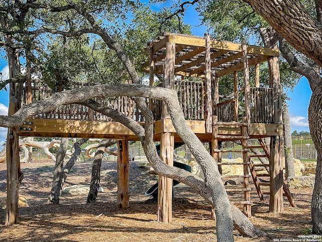 view of playground