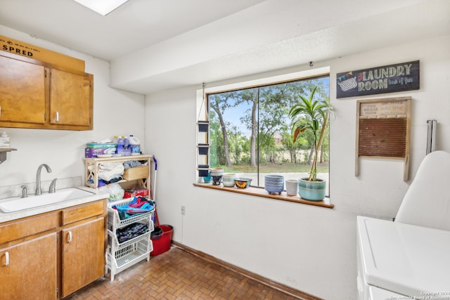 kitchen with sink