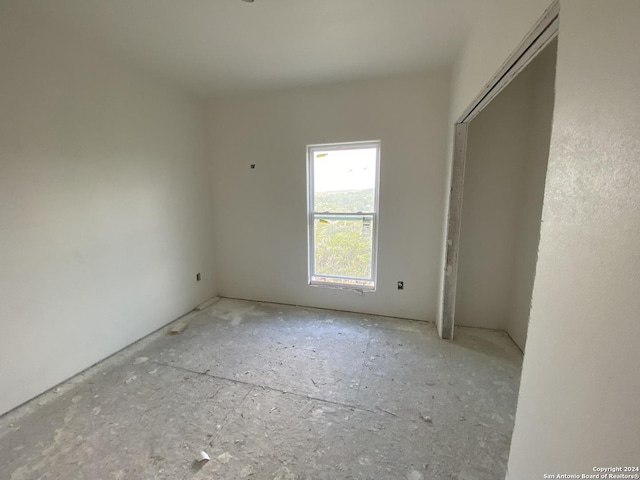 view of unfurnished bedroom