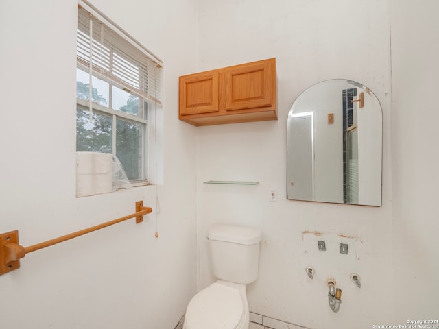 bathroom with toilet