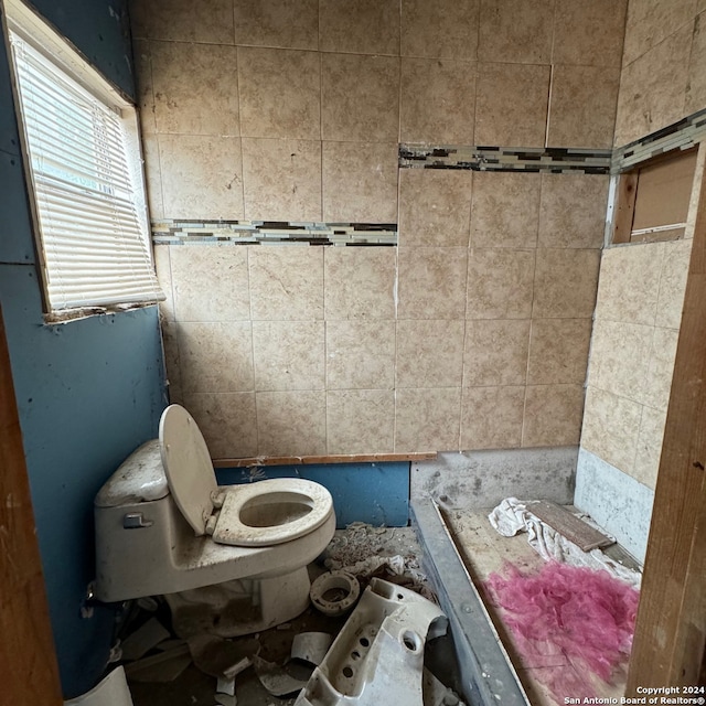 bathroom with toilet