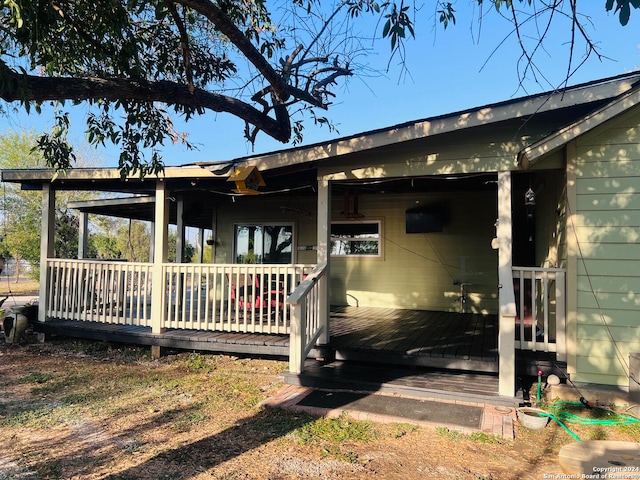 view of property exterior