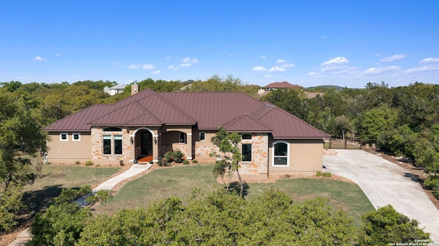 view of mediterranean / spanish-style house