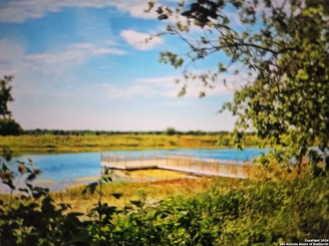 view of water feature