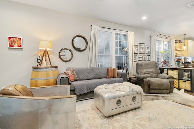 view of living room