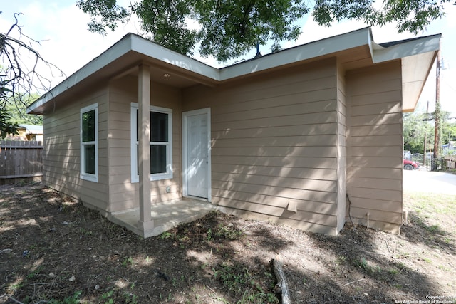 view of back of house