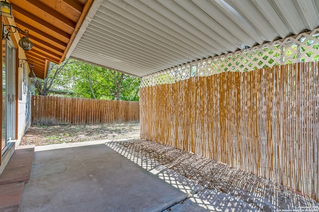 view of patio