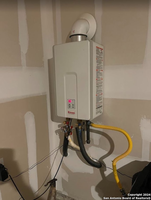 utilities with water heater