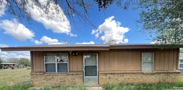 view of ranch-style house