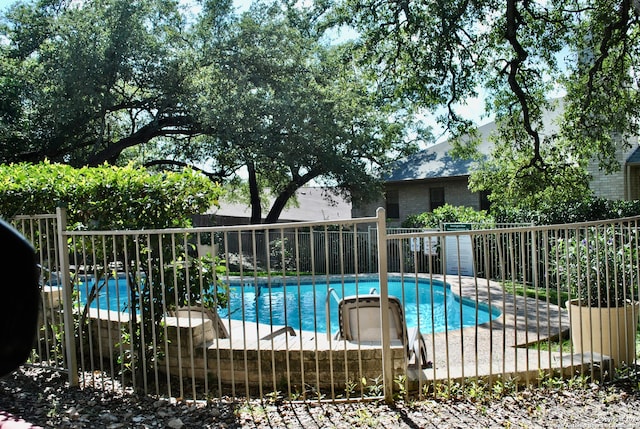 view of pool