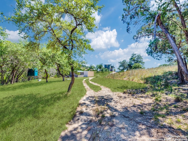 view of road