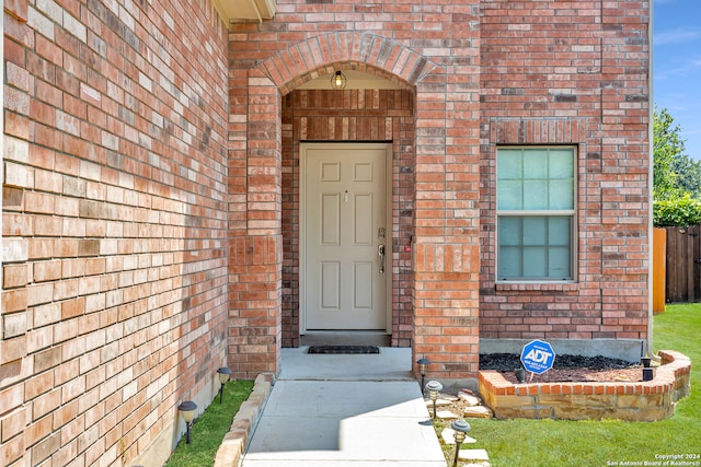 view of property entrance