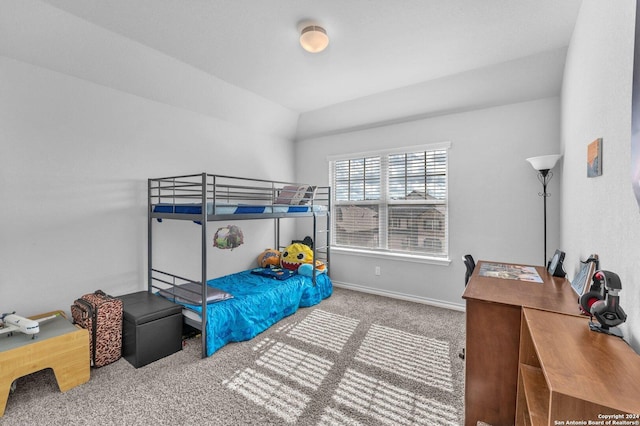 bedroom with carpet flooring