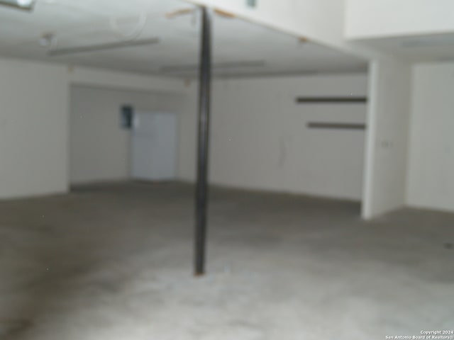 view of basement