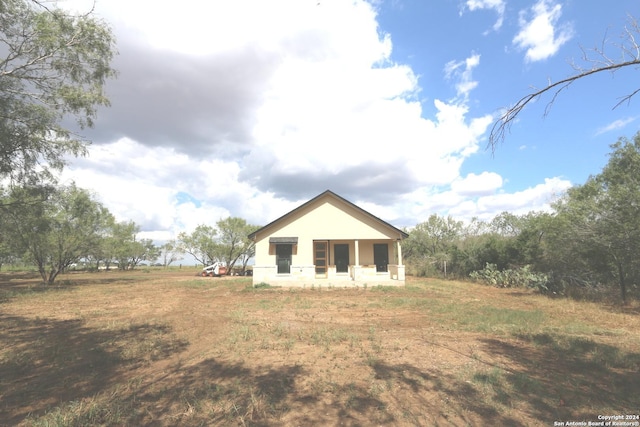 view of back of property