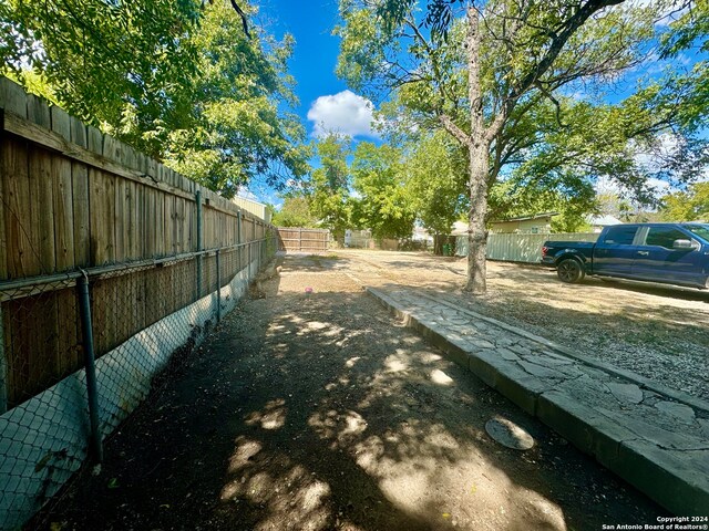 view of yard