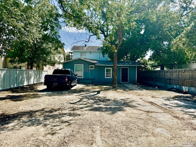 view of rear view of property