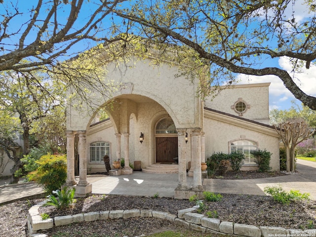 view of mediterranean / spanish home