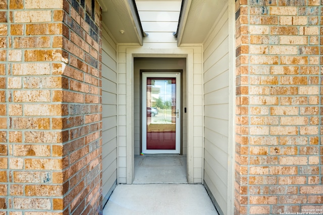 view of property entrance