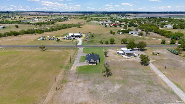 bird's eye view featuring a rural view