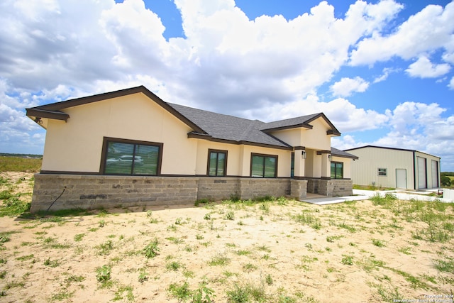 view of rear view of house