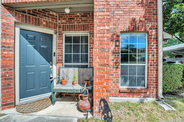 view of entrance to property