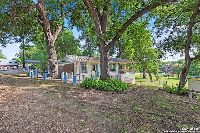 view of ranch-style house