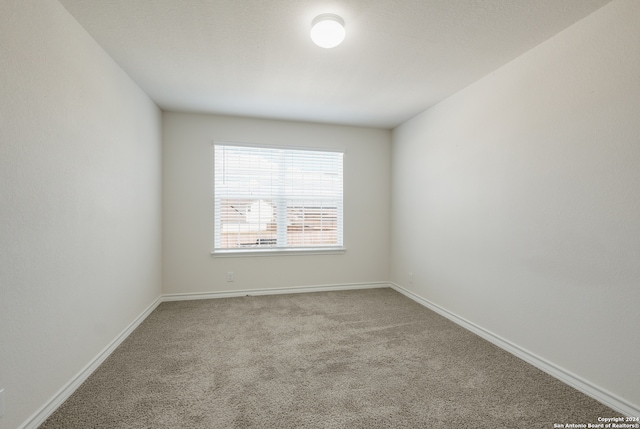 empty room featuring carpet floors