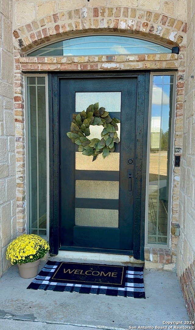 view of property entrance