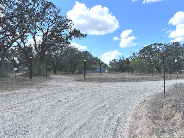 view of road