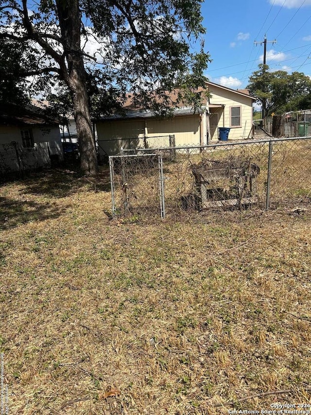 view of yard