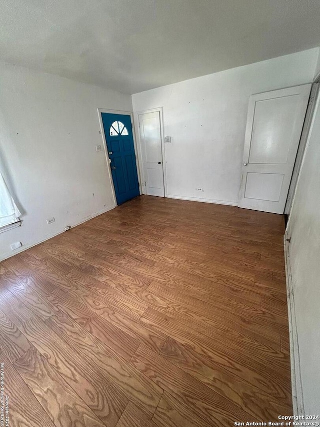 interior space featuring light wood-type flooring