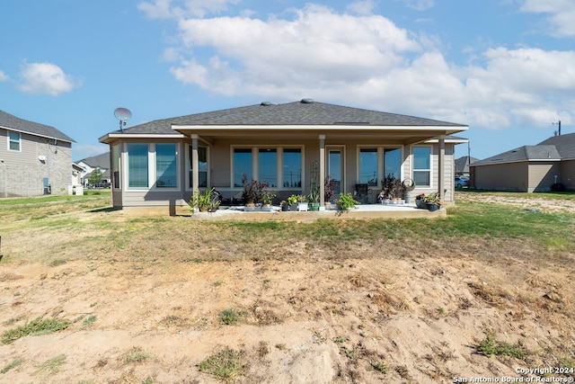 view of rear view of house