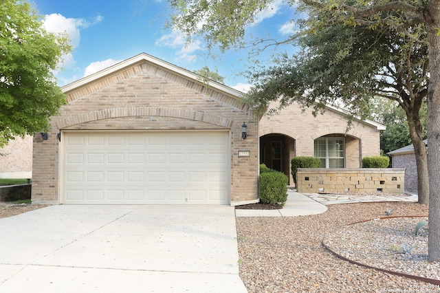 ranch-style house with a garage