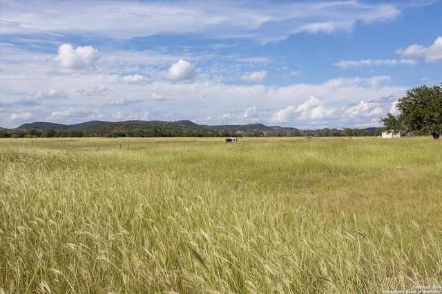 view of nature with a mountain view and a rural view